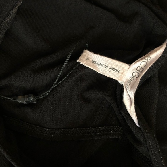 bcbg eneration black overlay dress size small - Picture 7 of 8